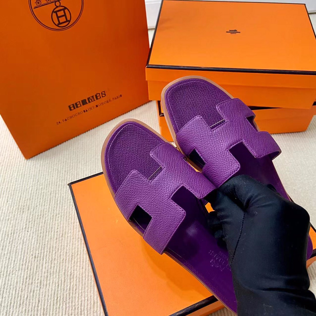 에르메스 올수공 오란 슬리퍼 샌들 앱송 98